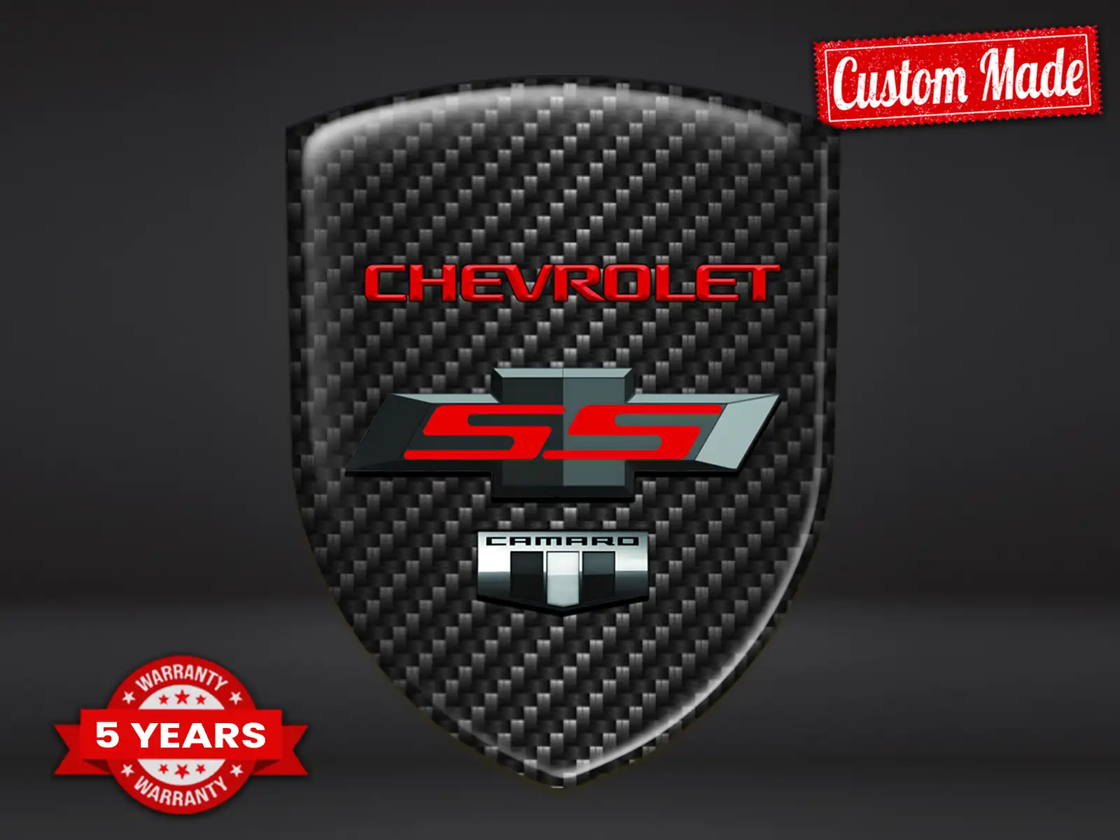 Chevrolet Etiqueta Impermeable Estilo Alta Gama Profesional